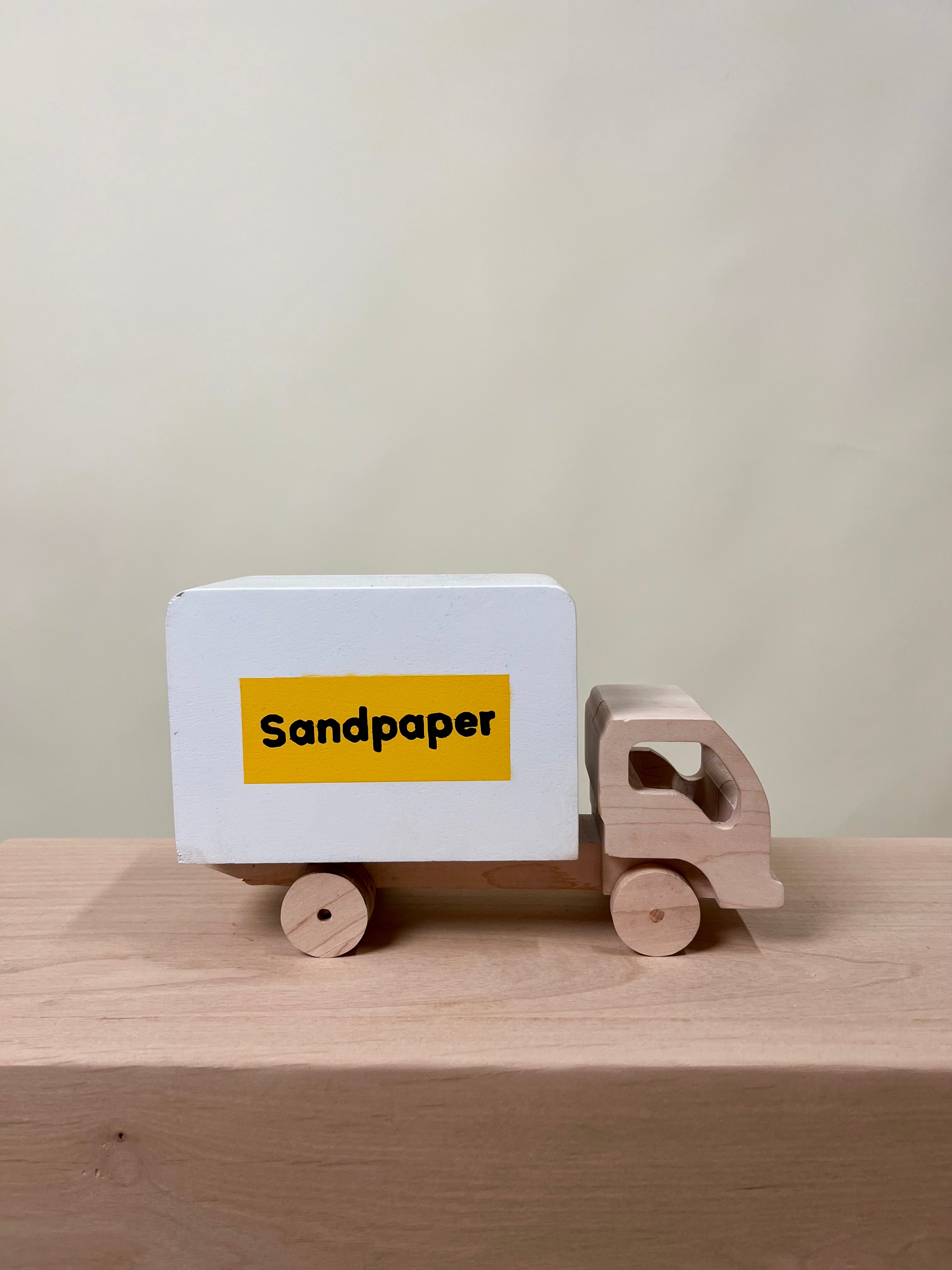 Sandpaper Box Truck