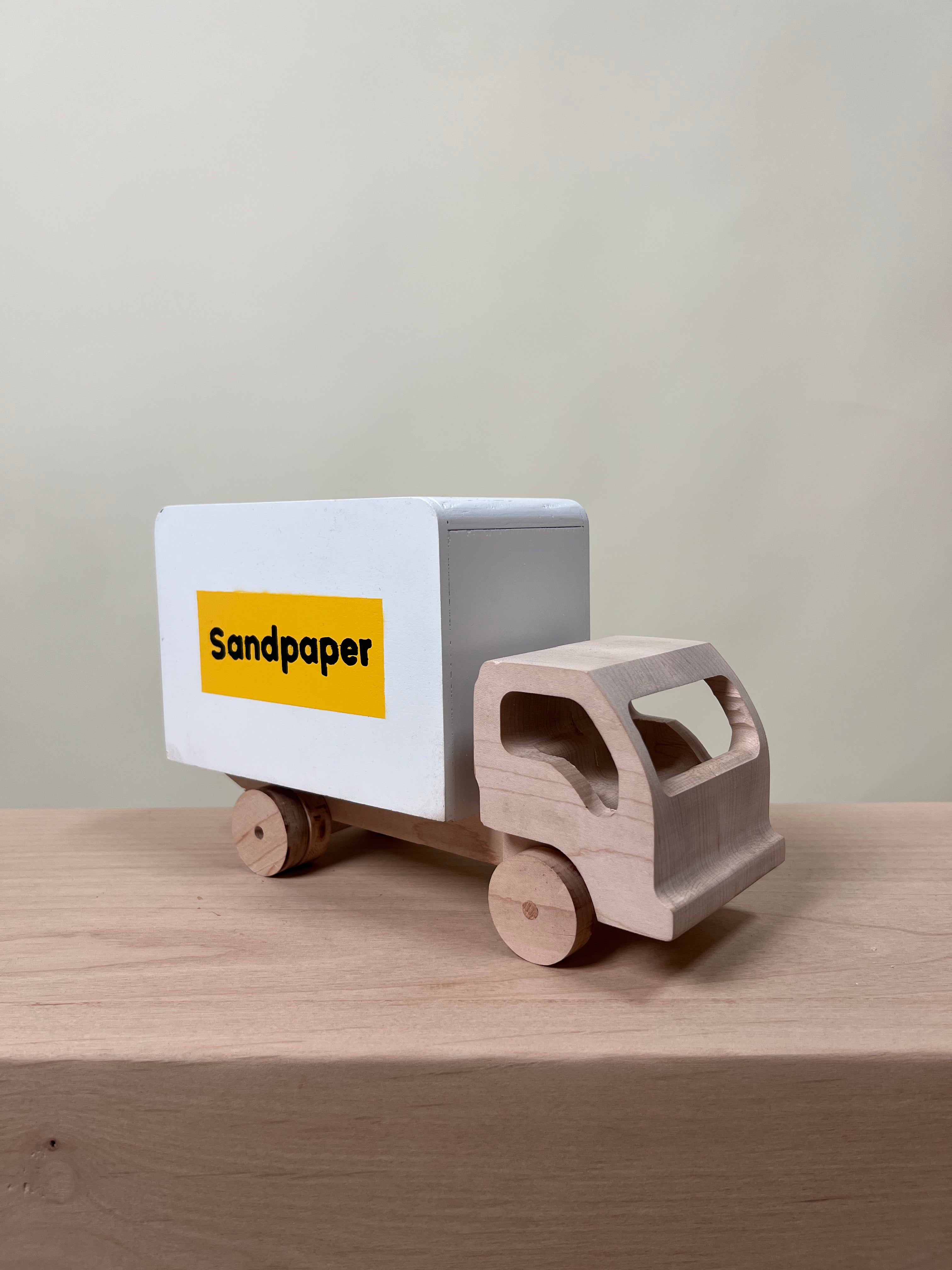 Sandpaper Box Truck
